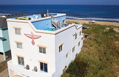 Rooftop pool