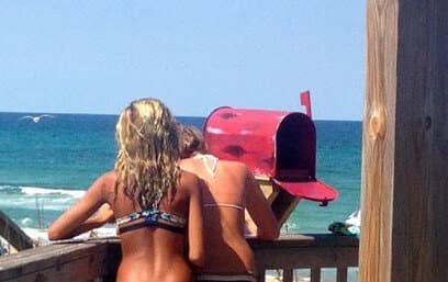 mailbox girls writing