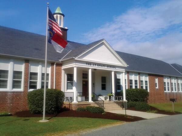 JP Knapp Front of School