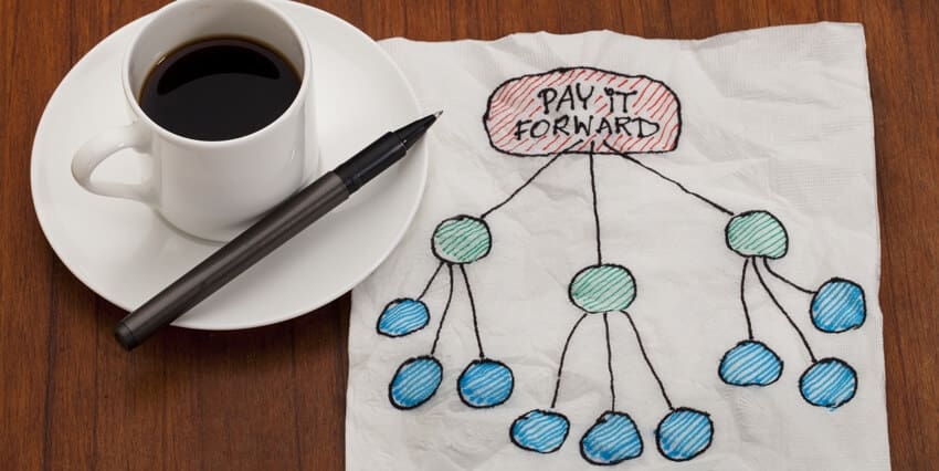 Lucky Us! It’s International Pay-it-Forward Day