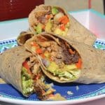 chili lime mahi-mahi wraps