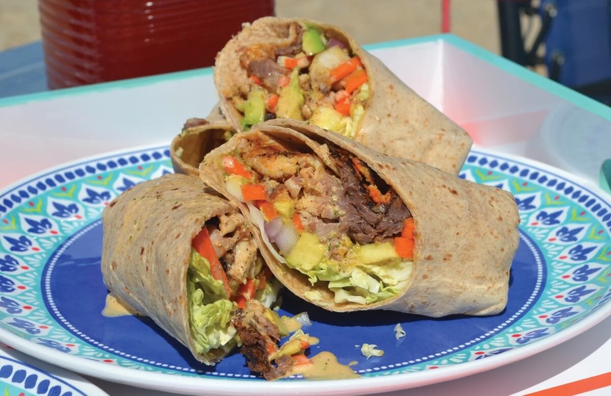 Chili Lime Mahi Wraps