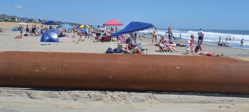 Beach nourishment and public