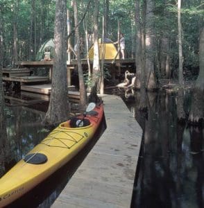 Camp Roanoke River Platforms