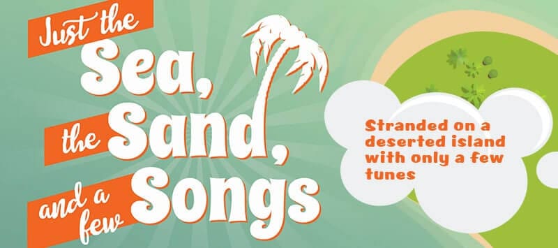 What songs deserted island