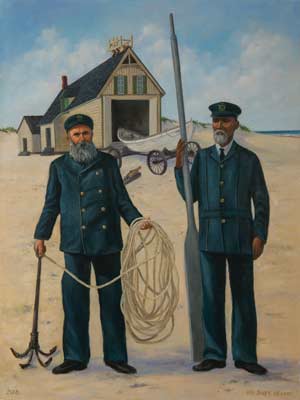 Richard Etheridge painting
