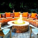 Patio fire pit