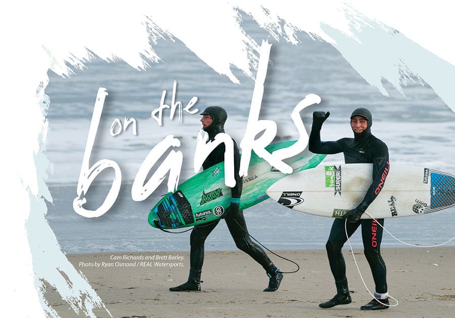 outer banks winter surfing
