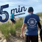5 minute beach cleanup