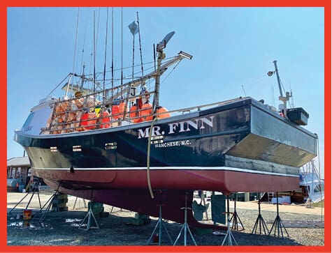 fresh catch mr. finn boat